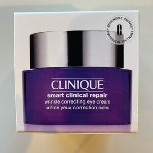 Brand New Clinique SMART Clinical Repair Wrinkle Correcting Eye Cream 0.5oz New